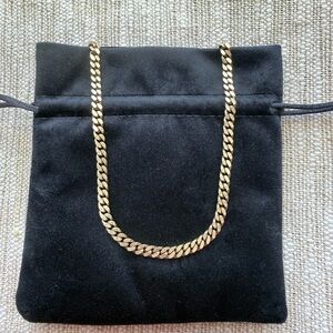 Hey Harper Gold Cuban Curb Link Necklace - Classic Women's Chain